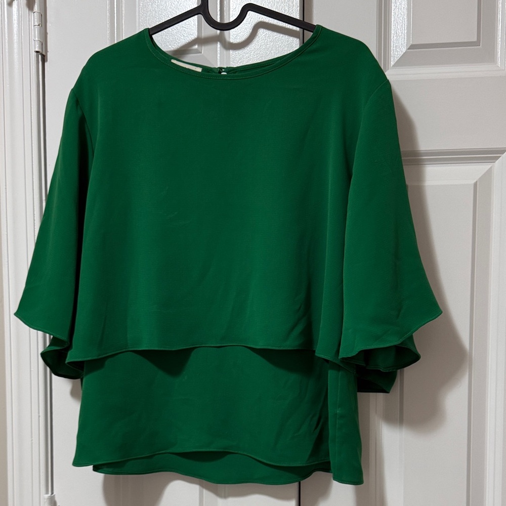 Elegant Green Women's Top